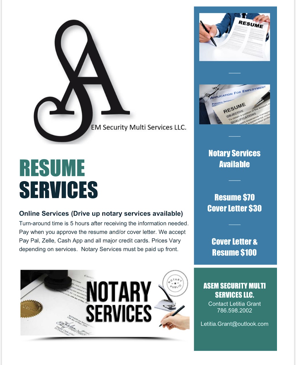 Asem Security Multi Services LLC - Sunday