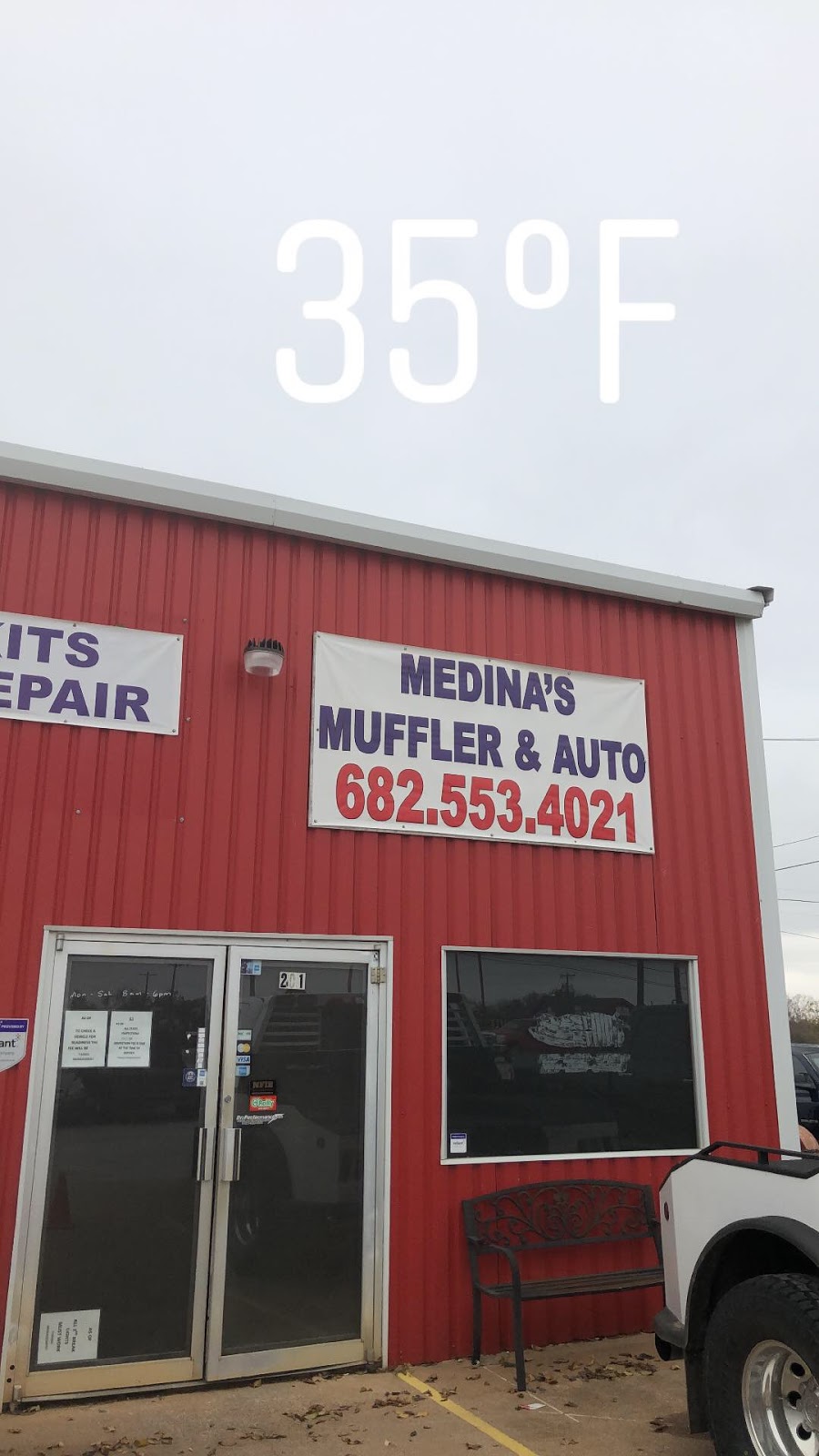 Medinas Muffler and Auto | 2320 E Hwy 199, Springtown, TX 76082, USA | Phone: (682) 553-4021