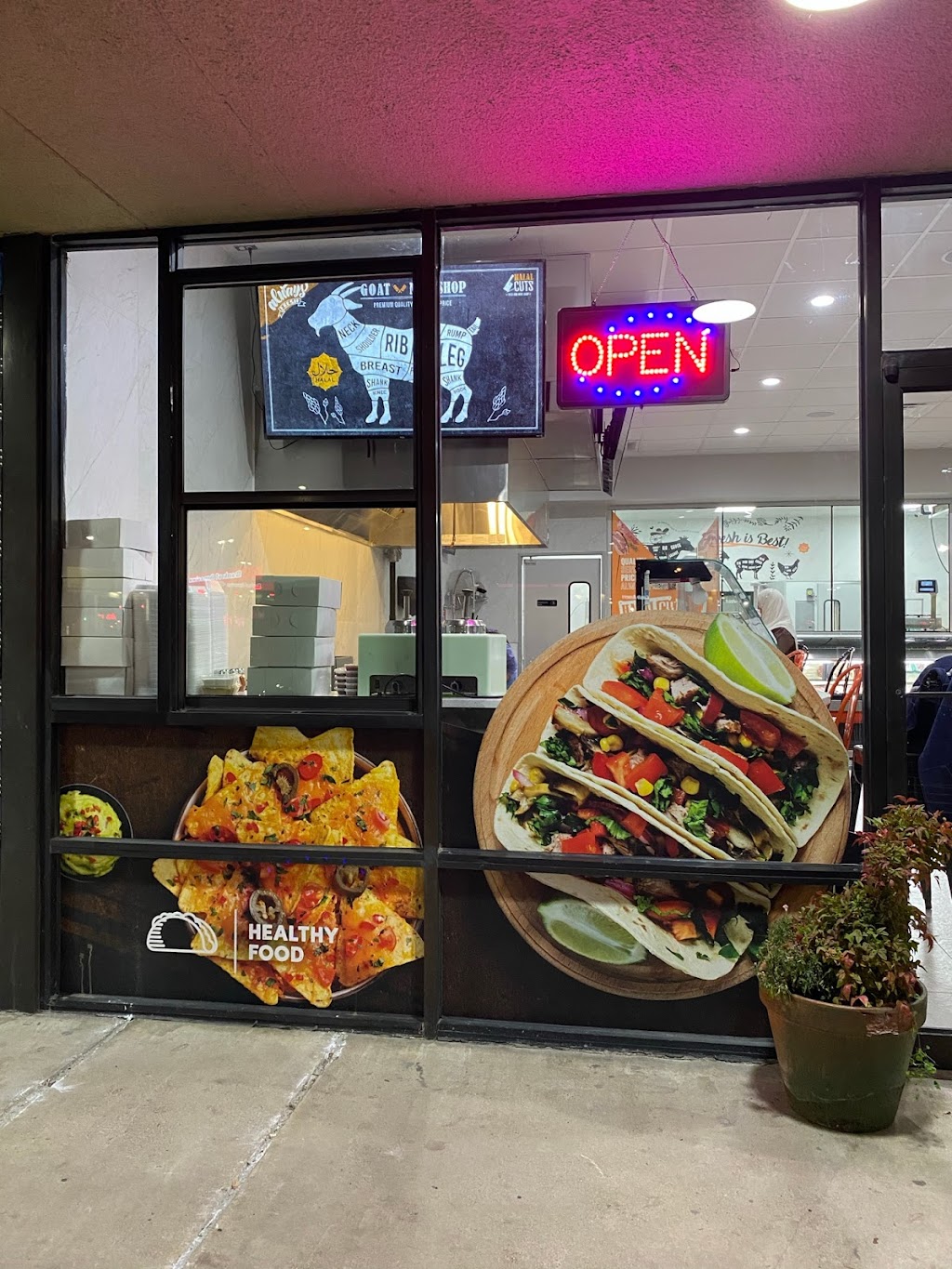 Halal Cuts Taco Restaurant and Meat Shop | 3642 N Belt Line Rd, Irving, TX 75062, USA | Phone: (469) 382-4243