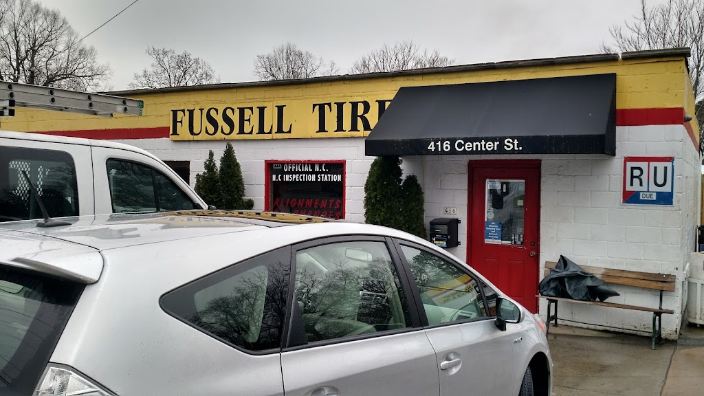 Fussell Tire | 416 Center St, Apex, NC 27502 | Phone: (919) 362-9094