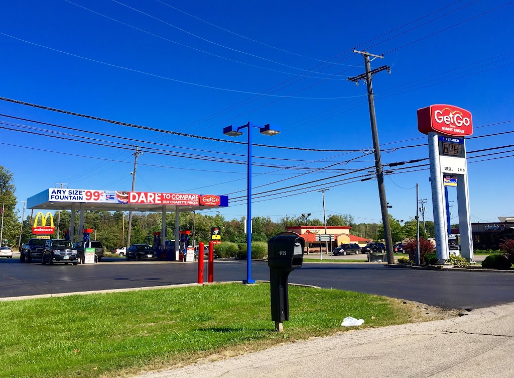 GetGo Gas Station | 1759 S Broadway, Geneva, OH 44041, USA | Phone: (440) 466-6037