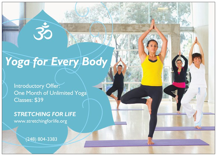 Stretching for Life Yoga Studio | 4160 Elizabeth Lake Rd, Waterford Twp, MI 48328, USA | Phone: (248) 804-3383