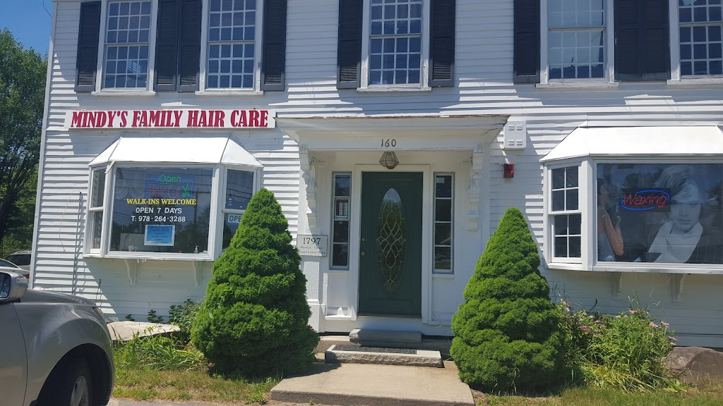 Mindys Family Hair Care | 160 Great Rd, Acton, MA 01720, USA | Phone: (978) 264-3288