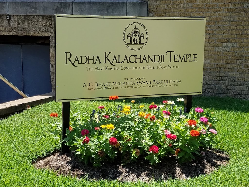 Radha Kalachandji Temple | 5430 Gurley Ave, Dallas, TX 75223, USA | Phone: (214) 827-6333