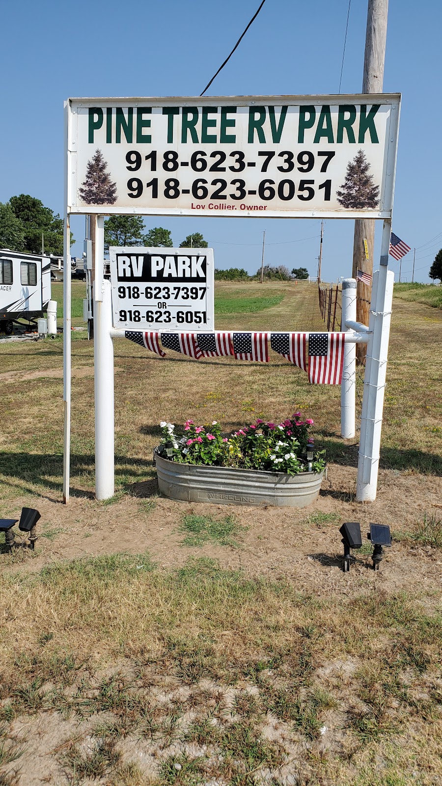 PINE Tree RV PARK | 108115 OK-56, Okemah, OK 74859, USA | Phone: (918) 623-6051