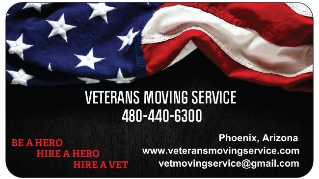 Veterans Moving Service | 2917 W Grandview Rd, Phoenix, AZ 85053, USA | Phone: (480) 440-6300