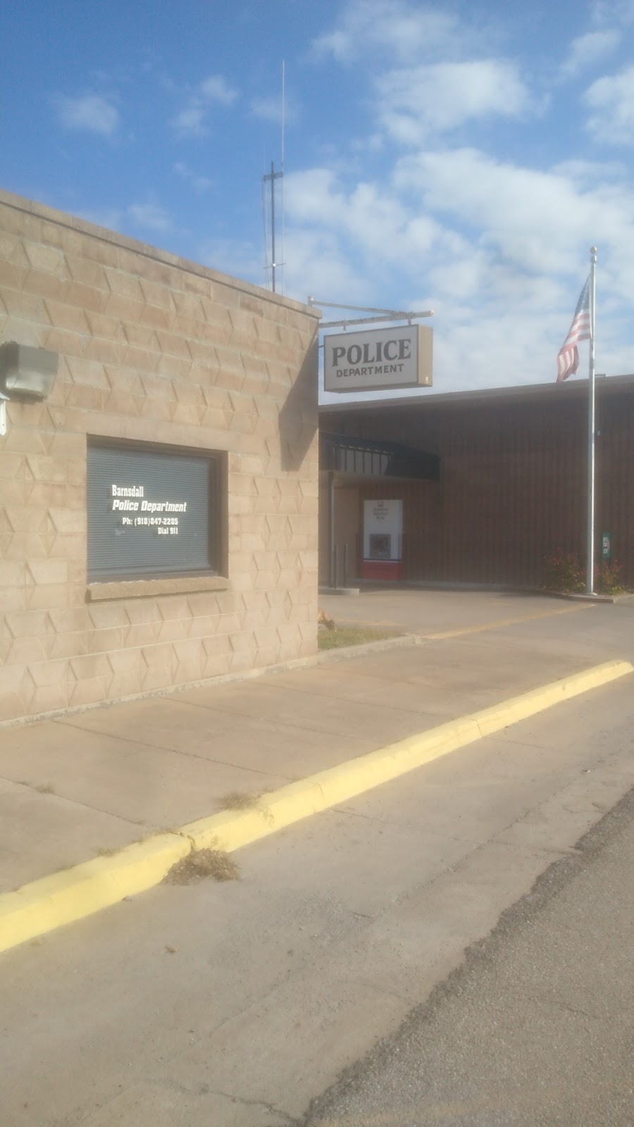 Barnsdall Police Department | 409 W Main St, Barnsdall, OK 74002, USA | Phone: (918) 847-2285