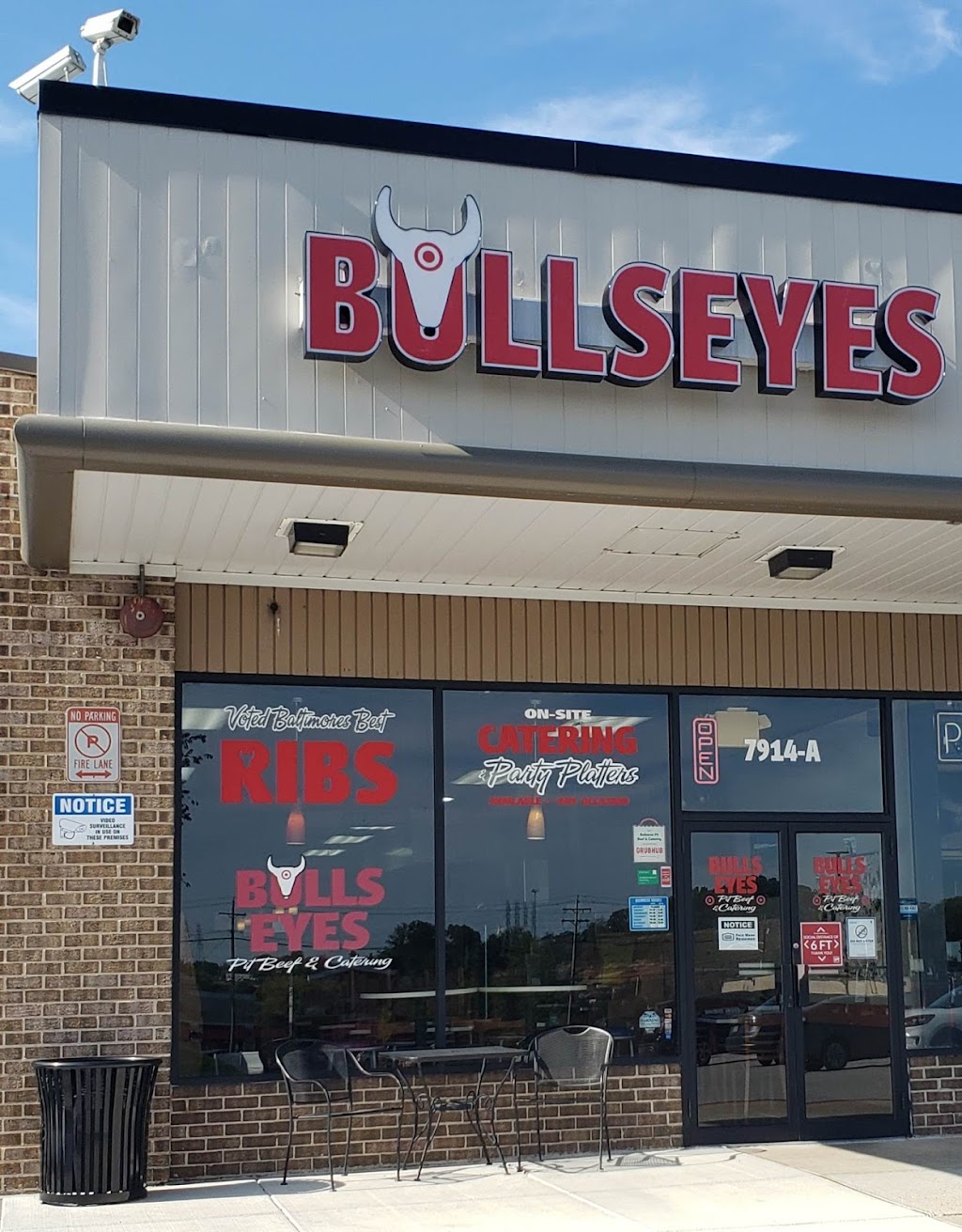 Bullseyes Pit Beef & Catering | 7914 Belair Rd, Baltimore, MD 21236, USA | Phone: (410) 665-7500