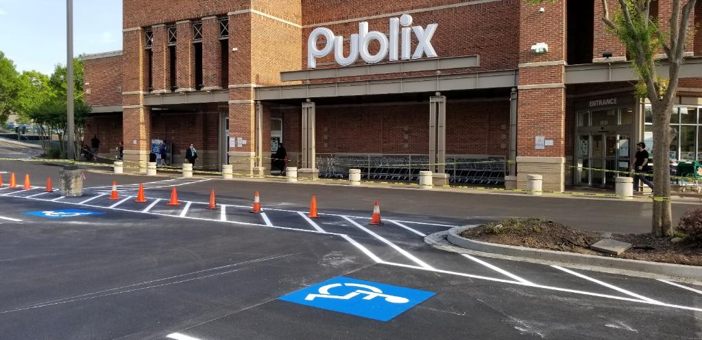 Platinum Parking Lot Striping | 2730 Meridian Ct, Dacula, GA 30019, USA | Phone: (678) 558-2224