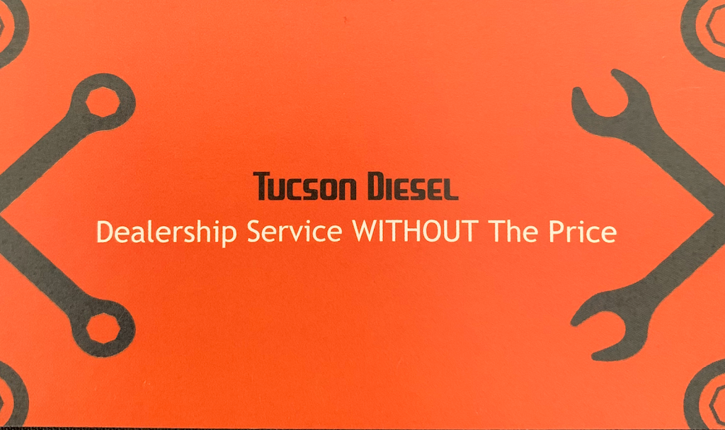 Tucson Diesel | 7260 S Comstock Rd, Tucson, AZ 85756, USA | Phone: (520) 425-0974