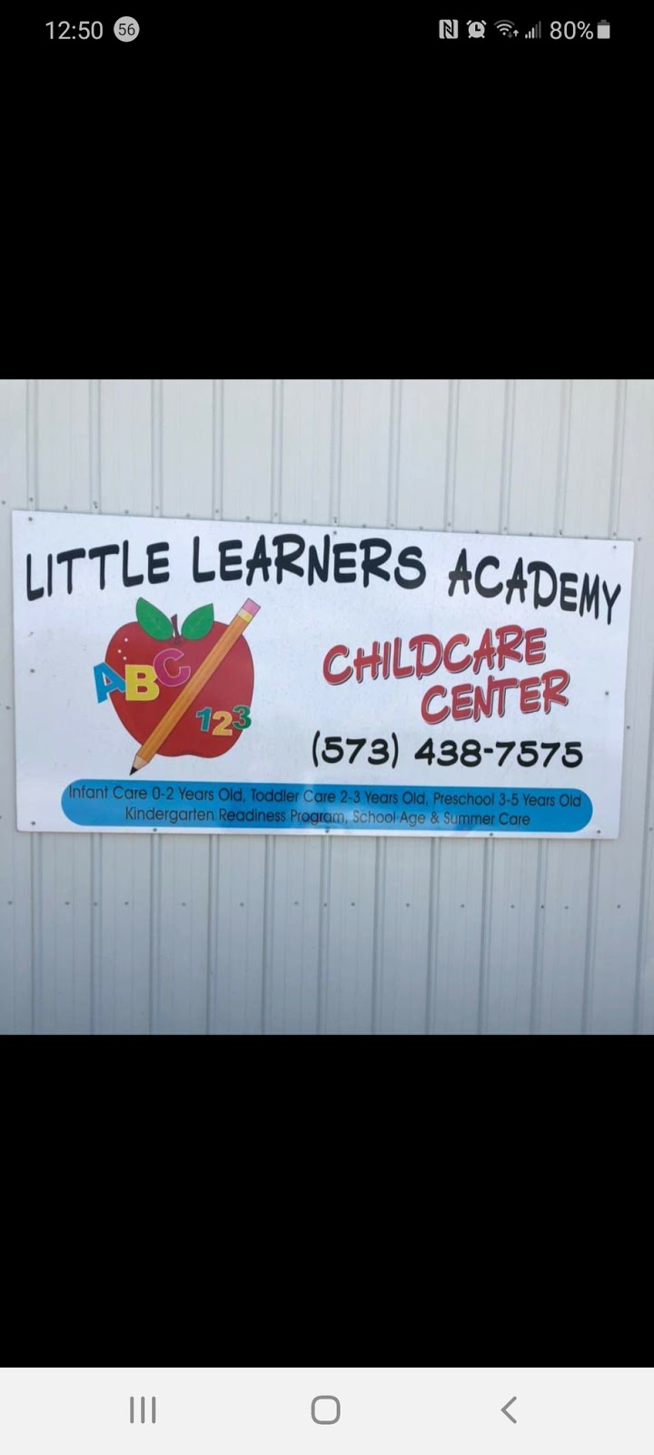 Little Learners Academy | 10965 MO-185, Potosi, MO 63664, USA | Phone: (573) 438-7575