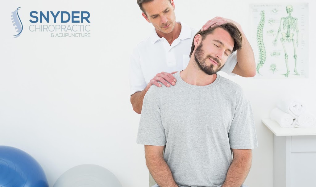 Snyder Chiropractic & Acupuncture | 4146 S Harvard Ave Ste F-5, Tulsa, OK 74135, USA | Phone: (918) 749-7772