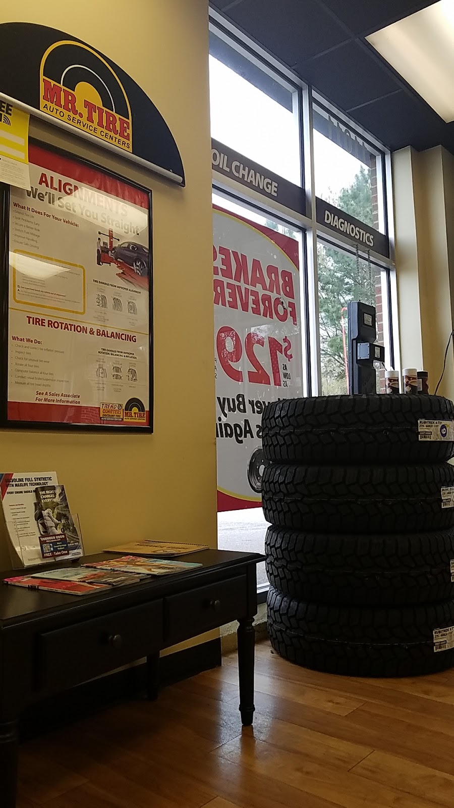 Mr. Tire Auto Service Centers | 11011 Wakefield Commons Dr, Raleigh, NC 27614, USA | Phone: (919) 335-5376