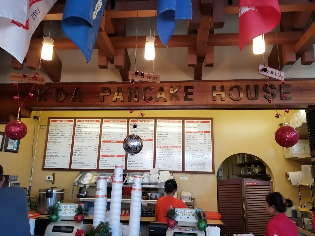 Koa Pancake House | 99-115 Aiea Heights Dr, Aiea, HI 96701, USA | Phone: (808) 488-8805