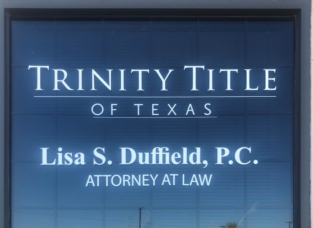 Trinity Title of Texas LLC - Fee Attorney Offices of Lisa S. Duffield, P.C. | 201 S, 201 Preston Rd Suite 301, Celina, TX 75009, USA | Phone: (972) 382-8000