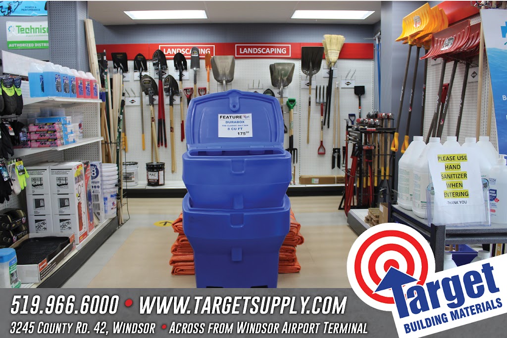 Target Building Materials Ltd | 3245 County Rd 42, Windsor, ON N8V 0A5, Canada | Phone: (519) 966-6000