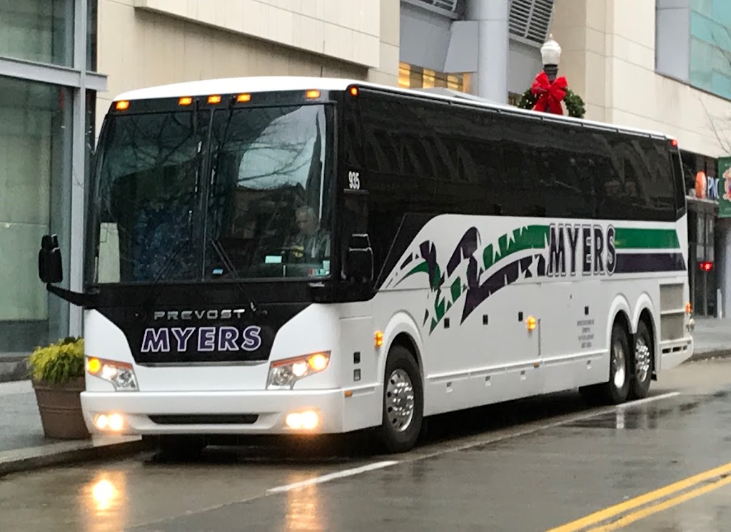 Myers Coach Lines Inc | 2001 Ball Park Ct, Export, PA 15632, USA | Phone: (724) 733-1045