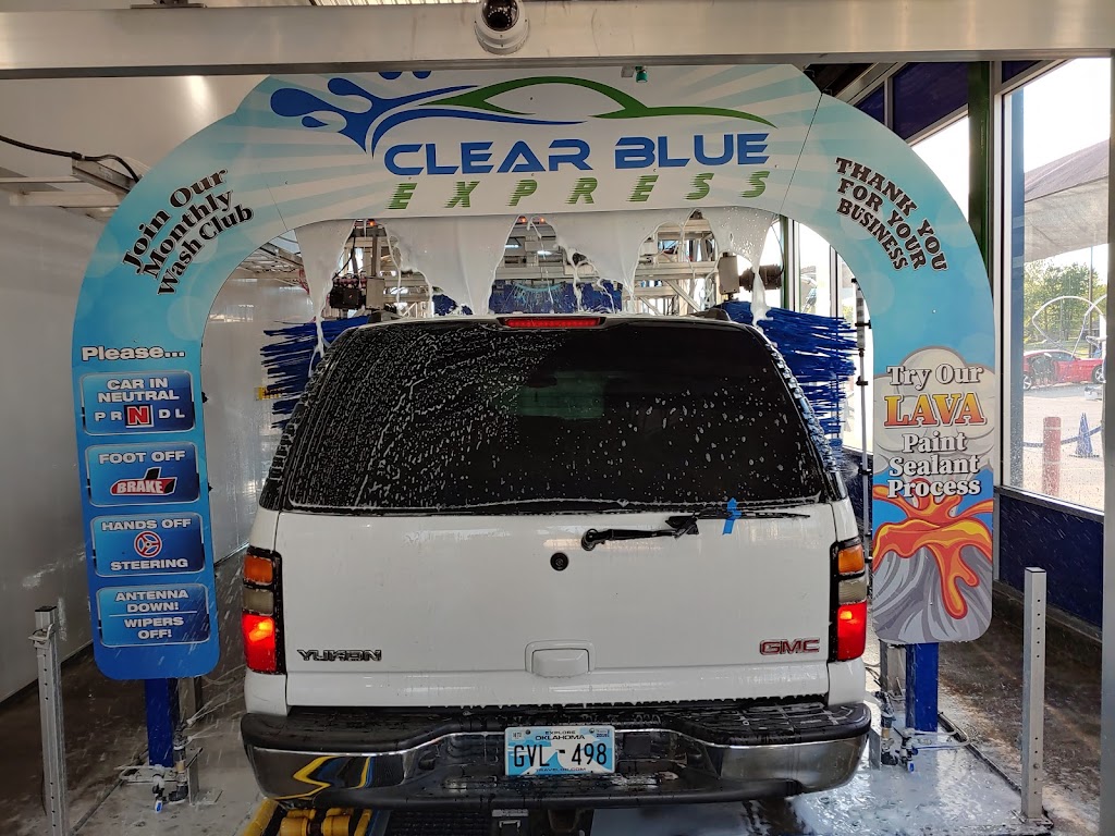 Clear Blue Express Car Wash | 11890 S Memorial Dr, Bixby, OK 74008, USA | Phone: (918) 703-5500
