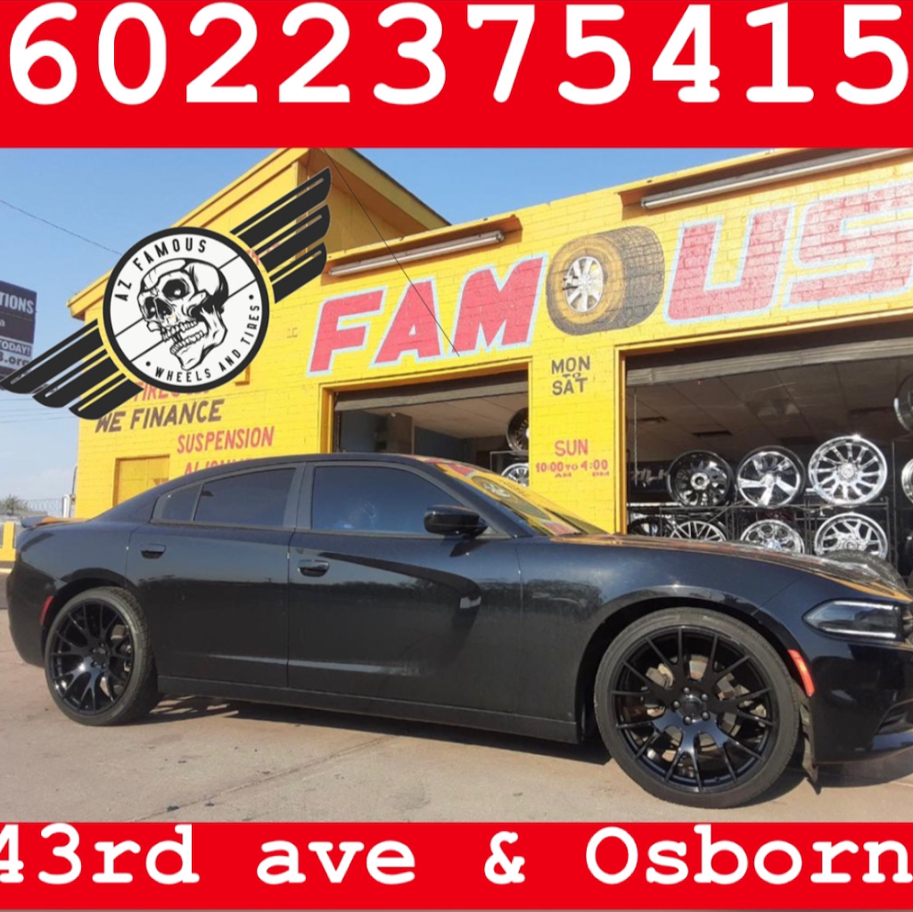 Az famous wheels & tires | 3423 N 43rd Ave, Phoenix, AZ 85019, USA | Phone: (602) 237-5415