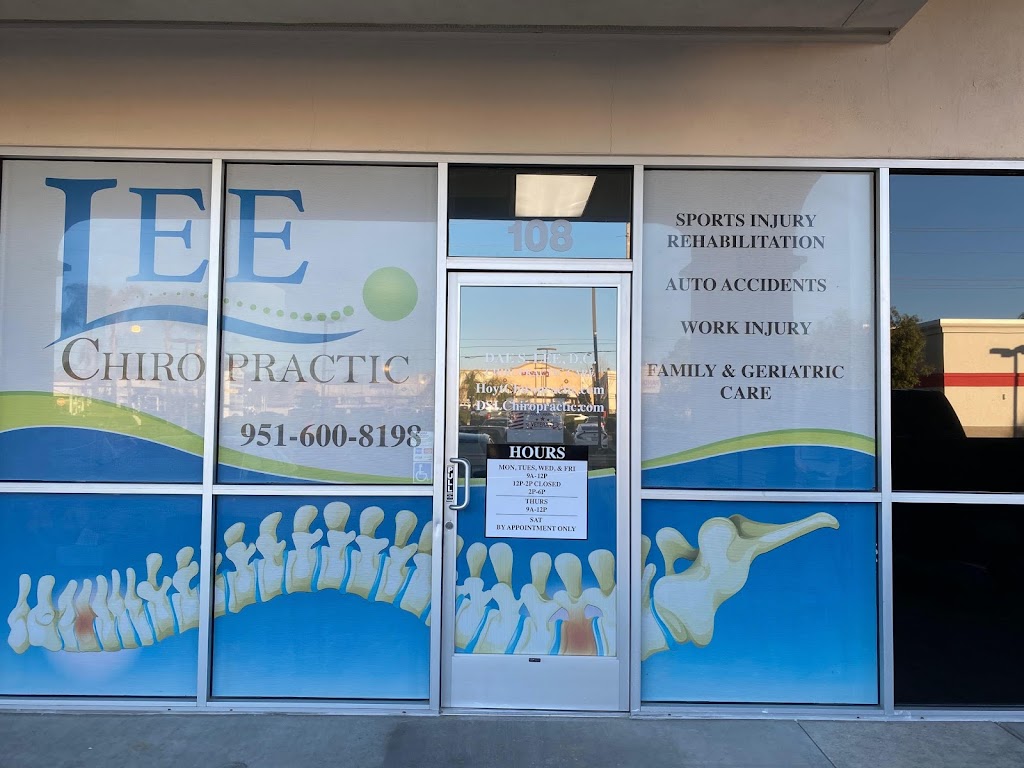 Lee Chiropractic | 25285 Madison Ave Suite 108, Murrieta, CA 92562 | Phone: (951) 600-8198