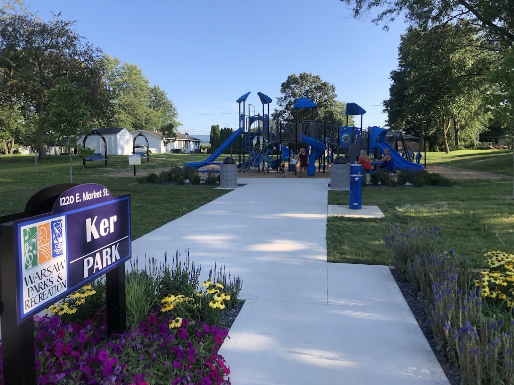 Ker Park | 1220 E Market St, Warsaw, IN 46580, USA | Phone: (574) 372-9554