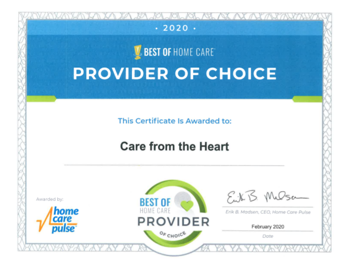 Care From The Heart In-Home Services, Inc. | 4769 Soquel Dr, Soquel, CA 95073, USA | Phone: (831) 476-8316