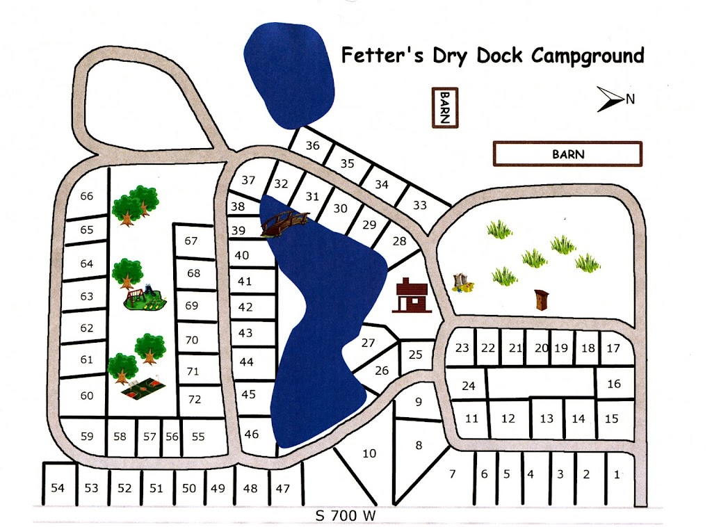 Dry Dock Campground & Storage | 5762 S 700 W, Huntington, IN 46750, USA | Phone: (260) 468-2026