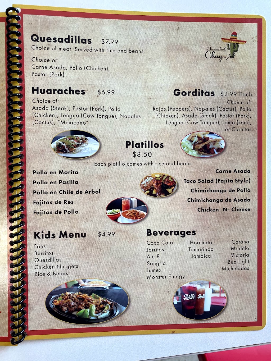 Chuy Mexican Food | 415 N Main St, Winchester, KY 40391, USA | Phone: (859) 644-5166