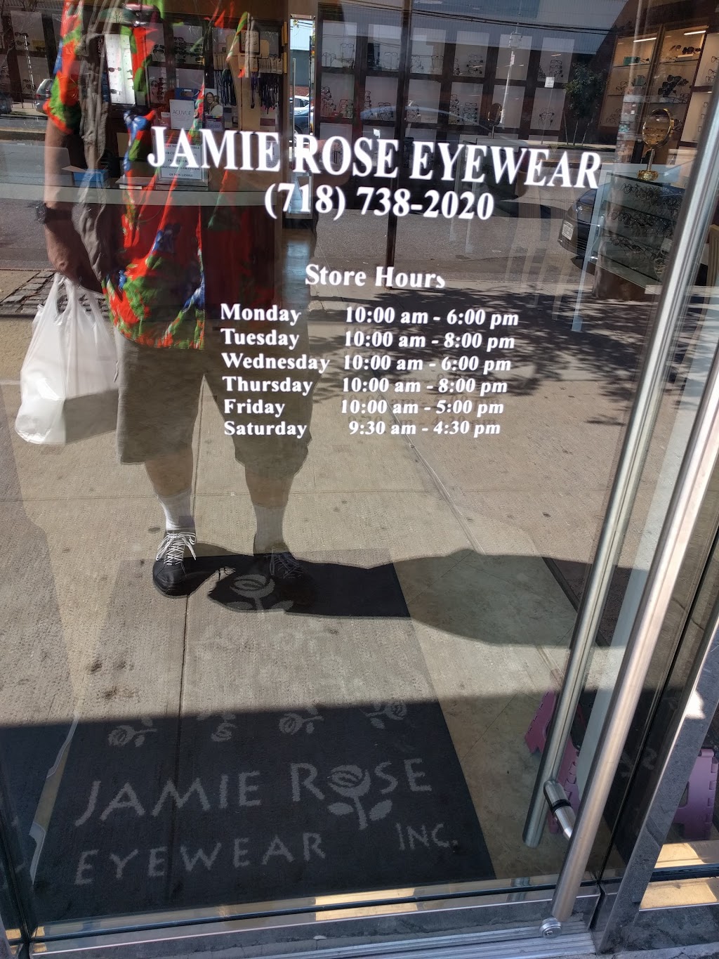 Jamie Rose Eyewear | 156-14 Cross Bay Blvd, Howard Beach, NY 11414, USA | Phone: (718) 738-2020