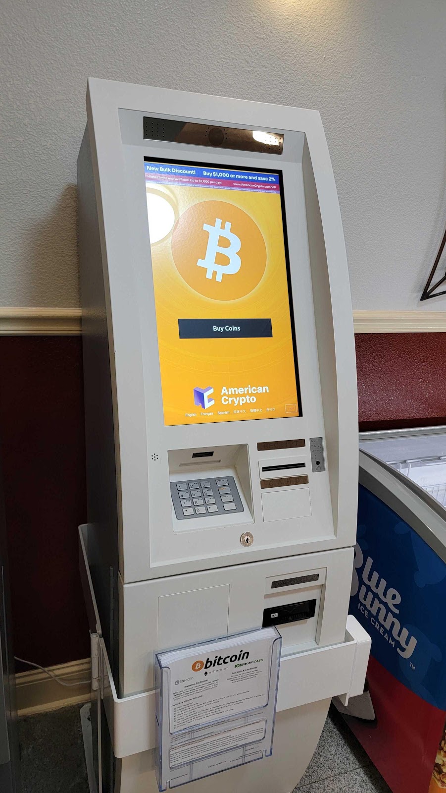 American Crypto Bitcoin ATM | 24320 Rogers Clark Blvd, Ruther Glen, VA 22546, USA | Phone: (240) 406-7145