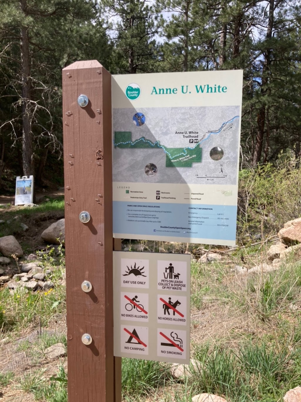 Anne U. White Trail | Anne U. White Trail, Boulder, CO 80302, USA | Phone: (303) 678-6200