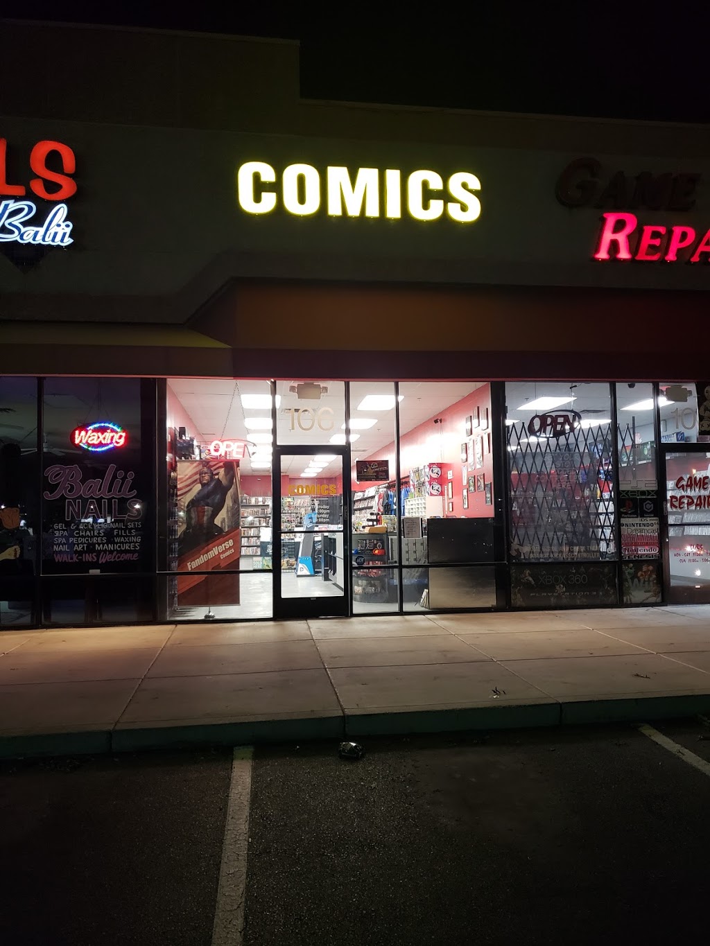 Fandomverse Comics | 3250 N Tenaya Way Ste. 106, Las Vegas, NV 89129, USA | Phone: (702) 677-7245