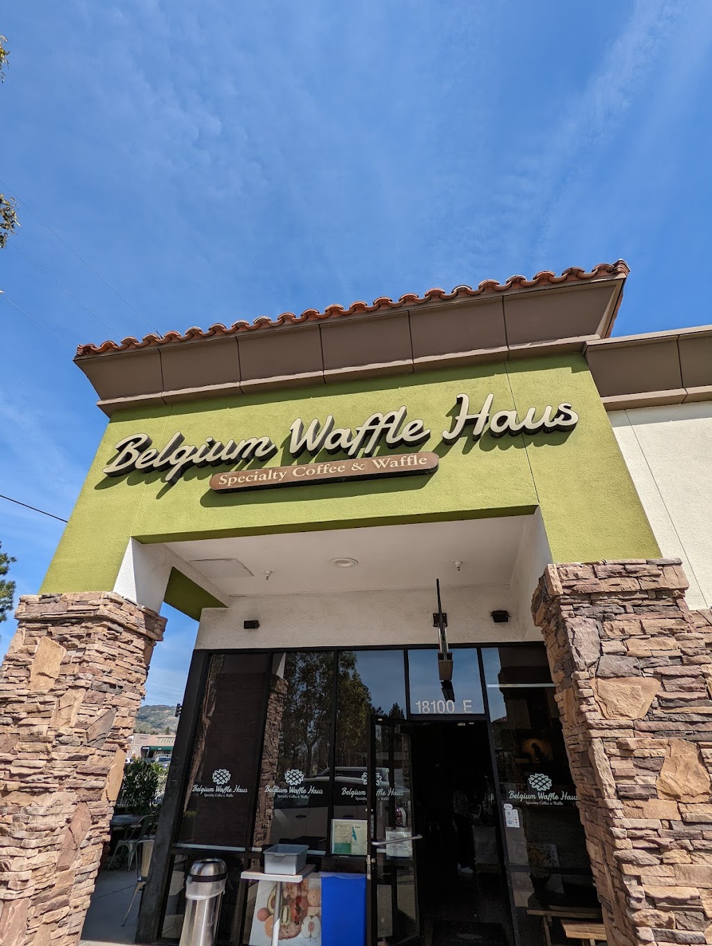 Belgium Waffle Haus | 18100 Chatsworth St E, Granada Hills, CA 91344, USA | Phone: (818) 368-8400