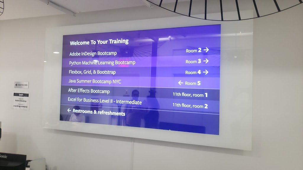 Noble Desktop | 185 Madison Ave 3rd fl, New York, NY 10016, USA | Phone: (212) 226-4149