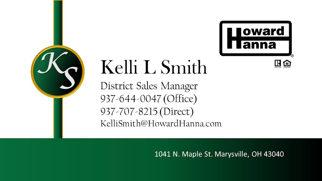 Howard Hanna ~ Kelli L Smith | 1041 N Maple St, Marysville, OH 43040 | Phone: (937) 707-8215