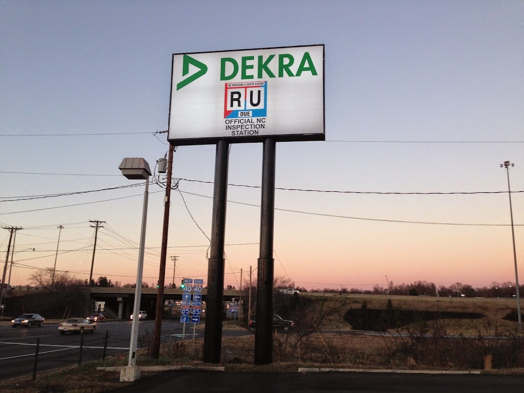 DEKRA Emissions & Safety | 2704 Alamance Rd, Burlington, NC 27215, USA | Phone: (336) 229-9765