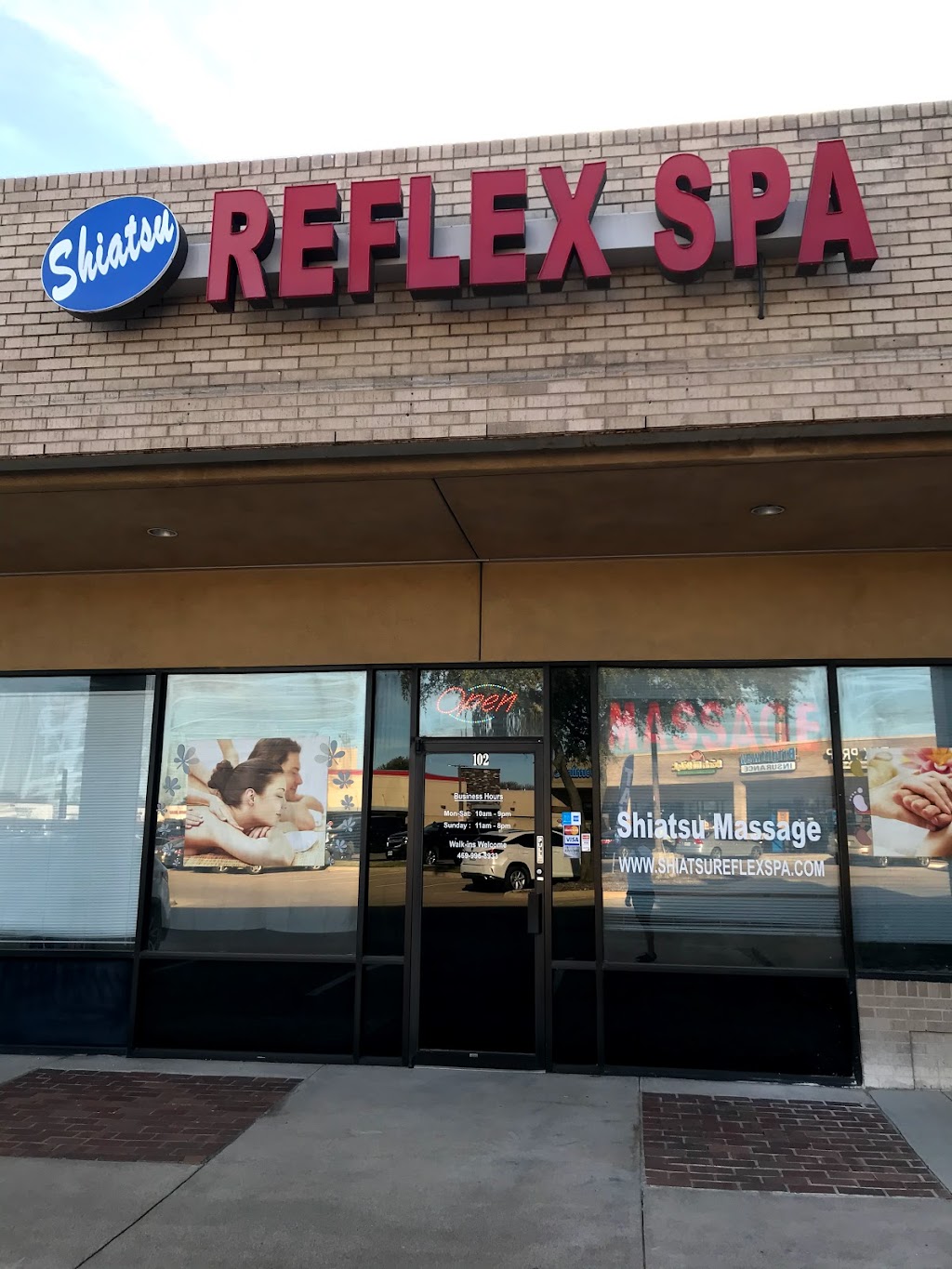 Shiatsu Reflex Spa | 3733 N Josey Ln #102, Carrollton, TX 75007, USA | Phone: (469) 996-8933