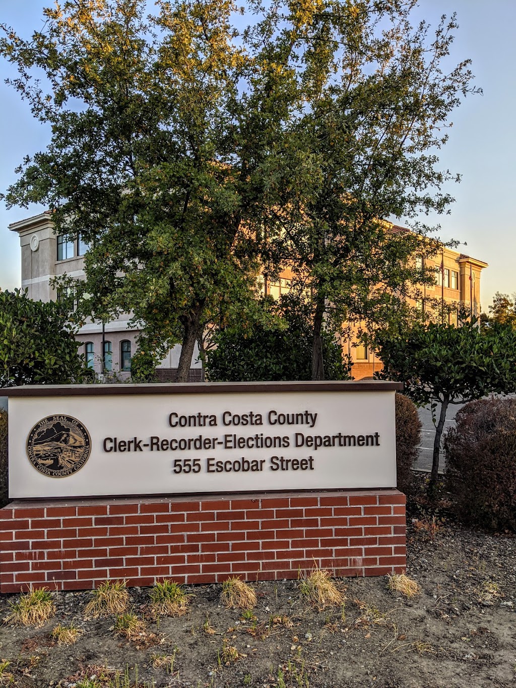 Contra Costa County ClerkRecorder 555 Escobar St, Martinez, CA 94553 Hours, Directions, Reviews