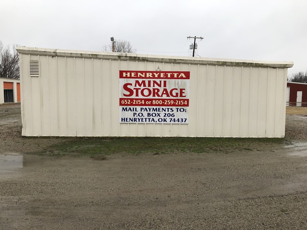 Storeall Storage Co | 512 Frisco Ave, Henryetta, OK 74437, USA | Phone: (918) 652-2154