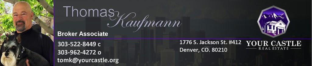 Thomas Kaufmann - Your Castle Real Estate Services Agent | 9050 E Harvard Ave, Denver, CO 80231, USA | Phone: (303) 522-8449