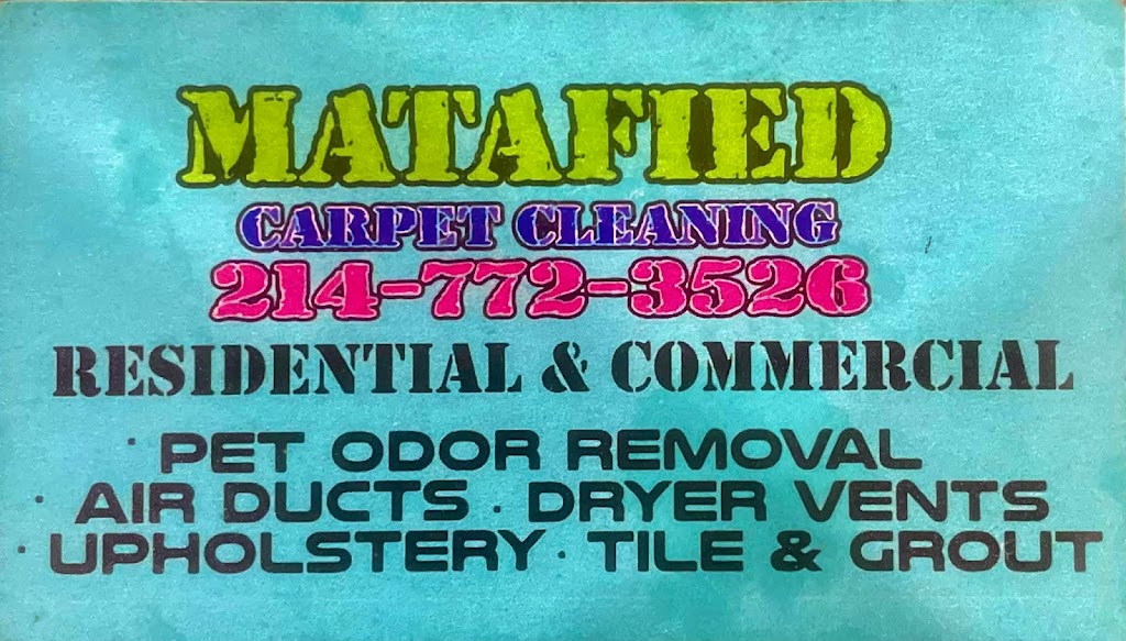 Matafied Carpet Cleaning LLC | 1484 Champion Road, Terrell, TX 75160, USA | Phone: (214) 772-3526