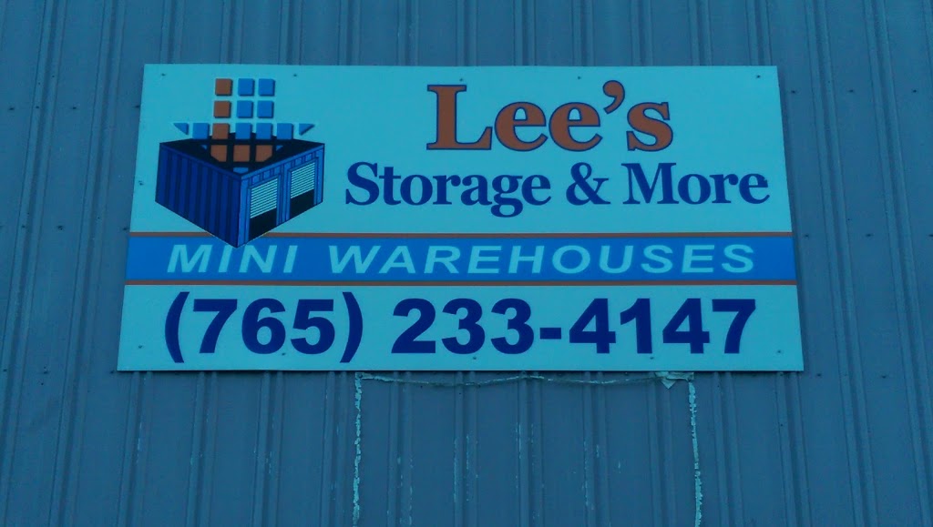 Lees Storage and More, LLC | 827 W Pearl St, Lebanon, IN 46052, USA | Phone: (765) 233-4147