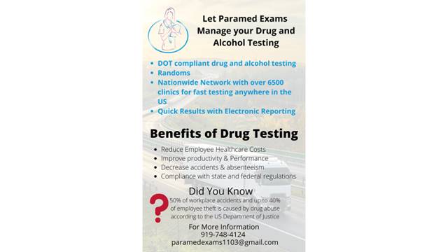 Paramed Exams, LLC | 3514 University Dr #400, Durham, NC 27707, USA | Phone: (919) 748-4124