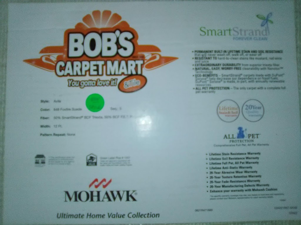 Bobs Carpet & Flooring | 5115 53rd Ave E, Bradenton, FL 34203, USA | Phone: (941) 739-6588