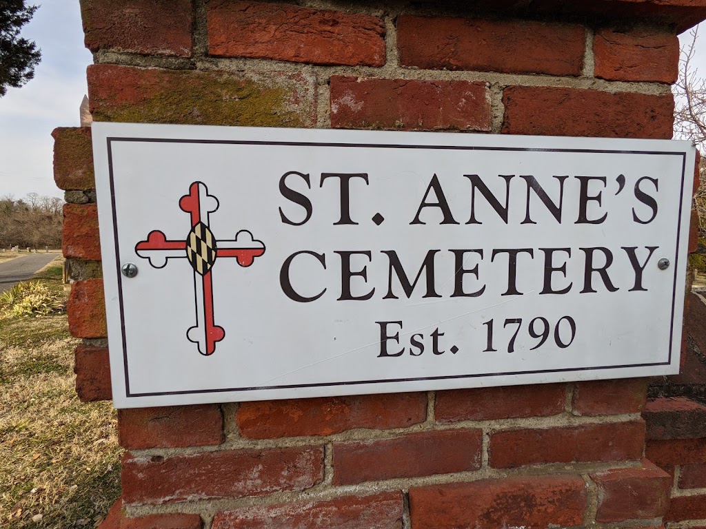 St Annes Cedar Bluff Cemetery | Northwest Street &, W Washington St, Annapolis, MD 21401, USA | Phone: (410) 353-7436