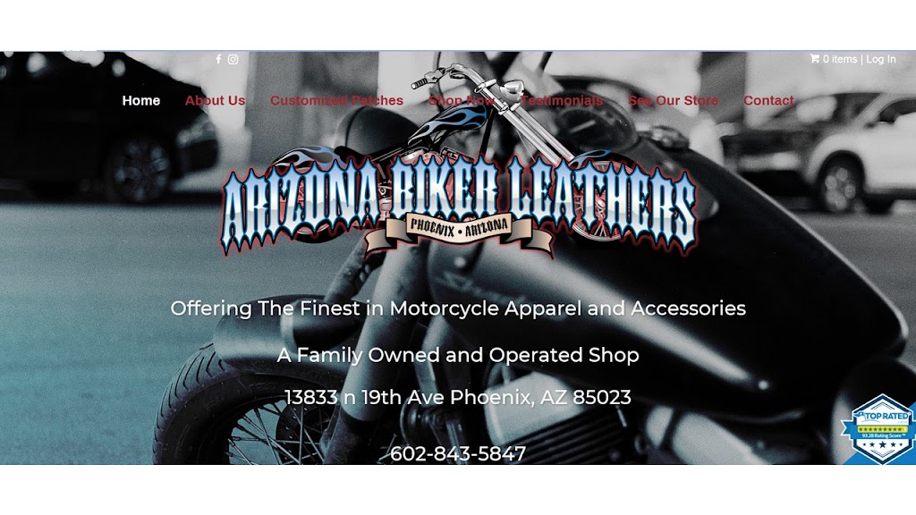 Arizona Biker Leathers | 13833 N 19th Ave, Phoenix, AZ 85023, USA | Phone: (602) 843-5847