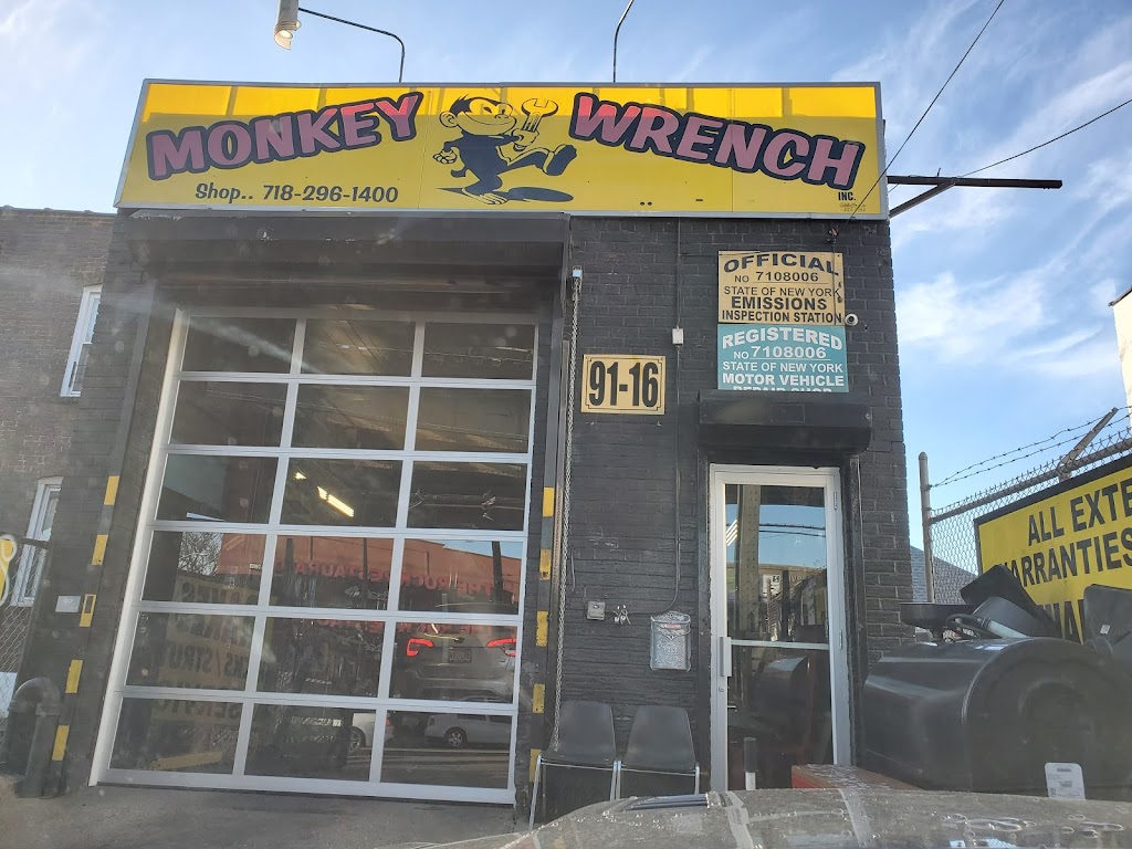 Monkey Wrench | 9116 Liberty Ave, Ozone Park, NY 11417, USA | Phone: (718) 296-1400