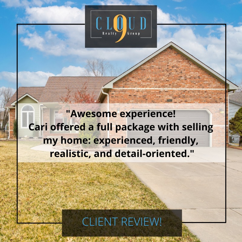 Cloud 9 Realty Group LLC | 326 S Cheryl Ave Ave, Wichita, KS 67209, United States | Phone: (316) 570-4338