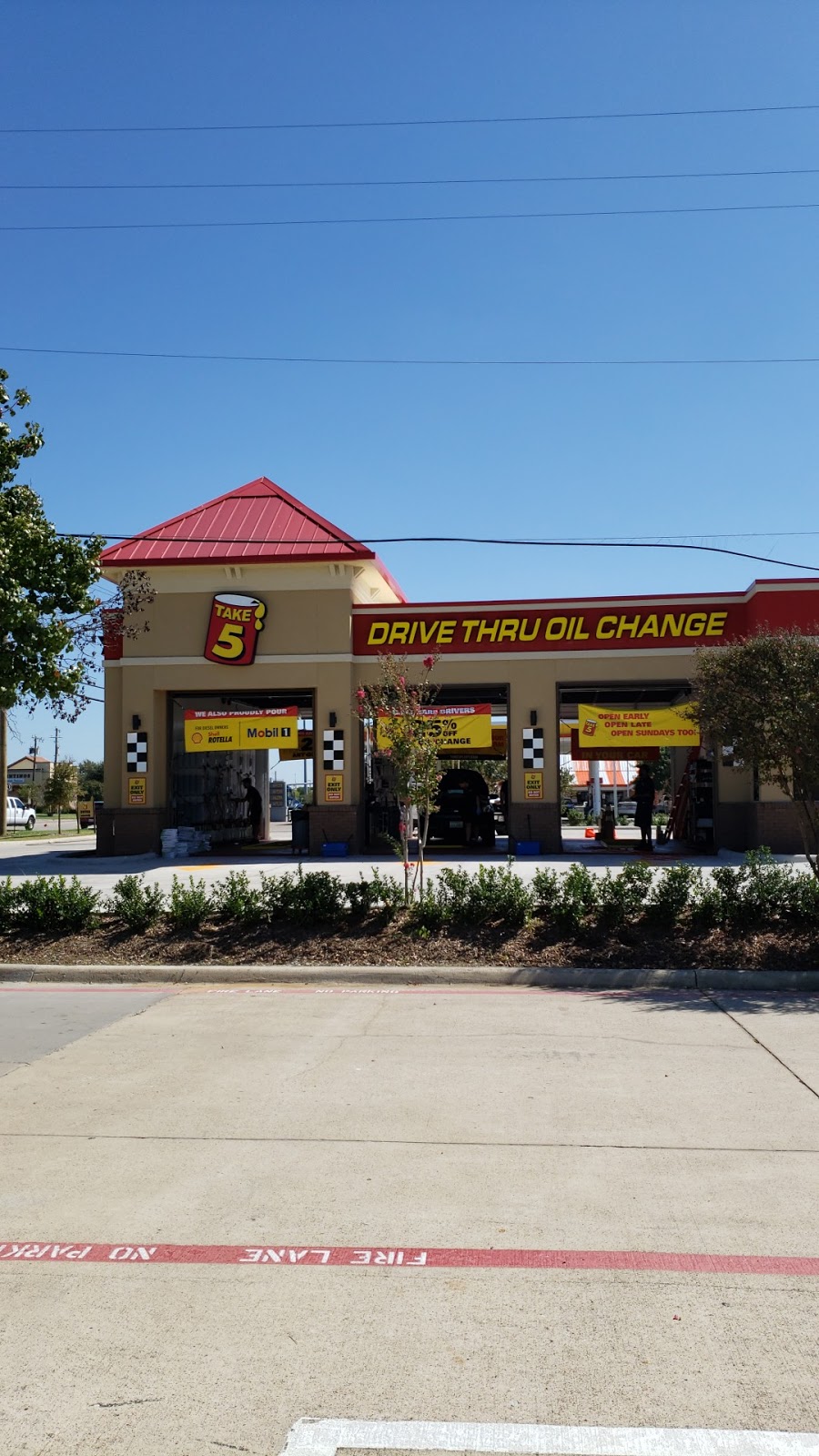 Take 5 Oil Change | 2418 Lakeview Pkwy, Rowlett, TX 75088, USA | Phone: (469) 200-2720