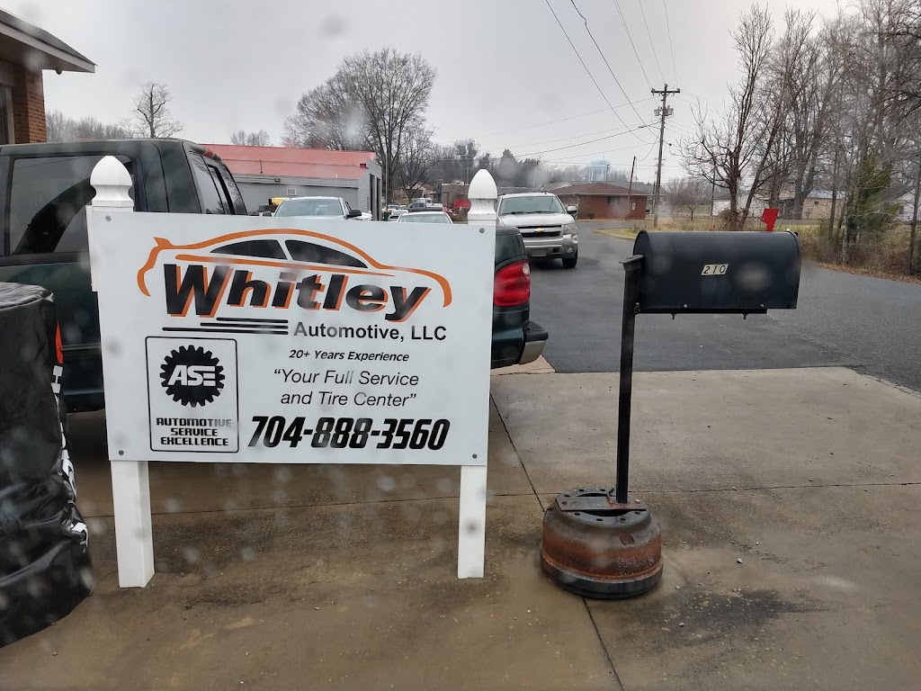 Whitley Automotive | 210 Locust Ave, Locust, NC 28097, USA | Phone: (704) 888-3560